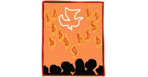 El fuego del Espíritu Santo
