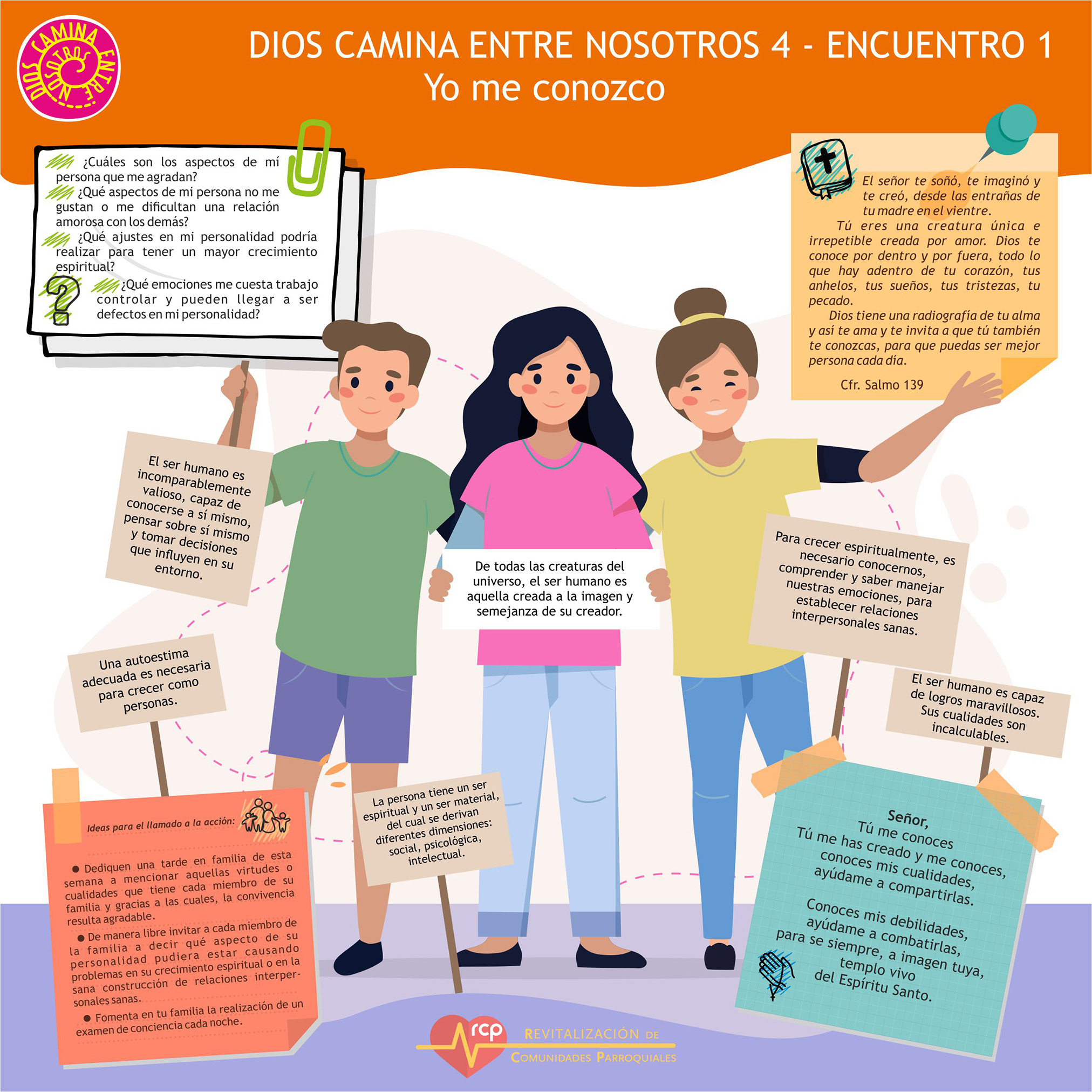Camino con la iglesia